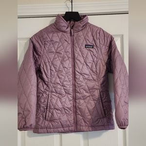 Patagonia Kids Jacket in Light Purple